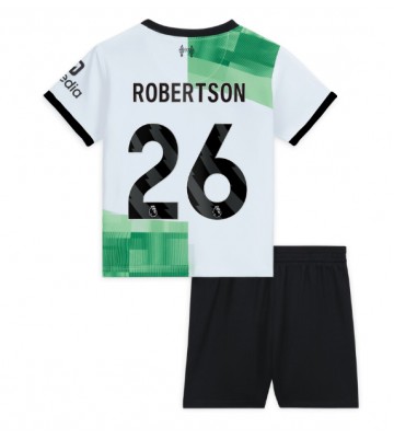 Liverpool Andrew Robertson #26 Bortaställ Barn 2023-24 Kortärmad (+ Korta byxor)